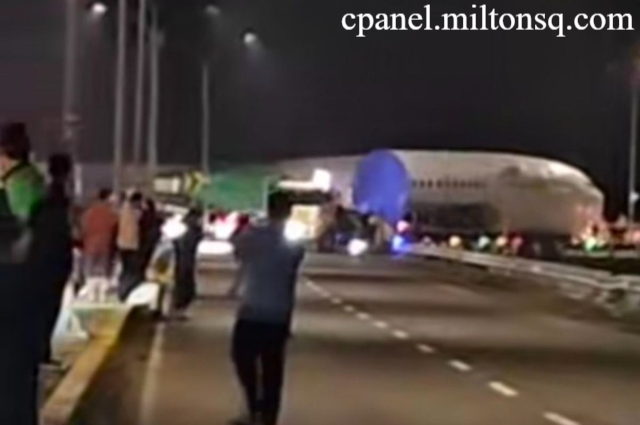 Pesawat di Bandara Soetta Viral Disebut Tergelincir